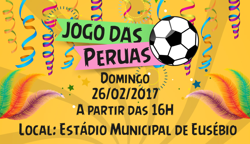 Jogo das Peruas, Baile Infantil e Adulto estão na programação do carnaval em Eusébio