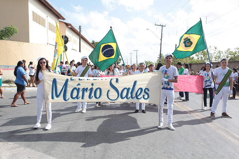Eusébio abre Semana da Pátria com desfiles cívicos no Jabuti e Santo Antônio