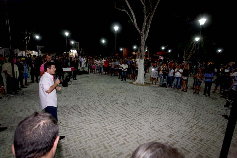 Jabuti em festa com inauguração da Praça Maria da Silva Barbosa
